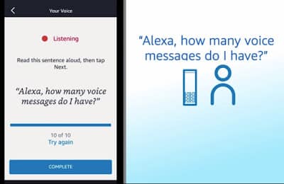 amazon voice recognition software adrino